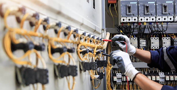 Professional Electrician technician working in Fords, NJ